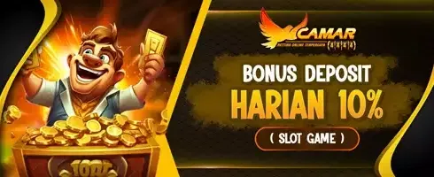 Bonus Deposit Harian 100% promotional banner